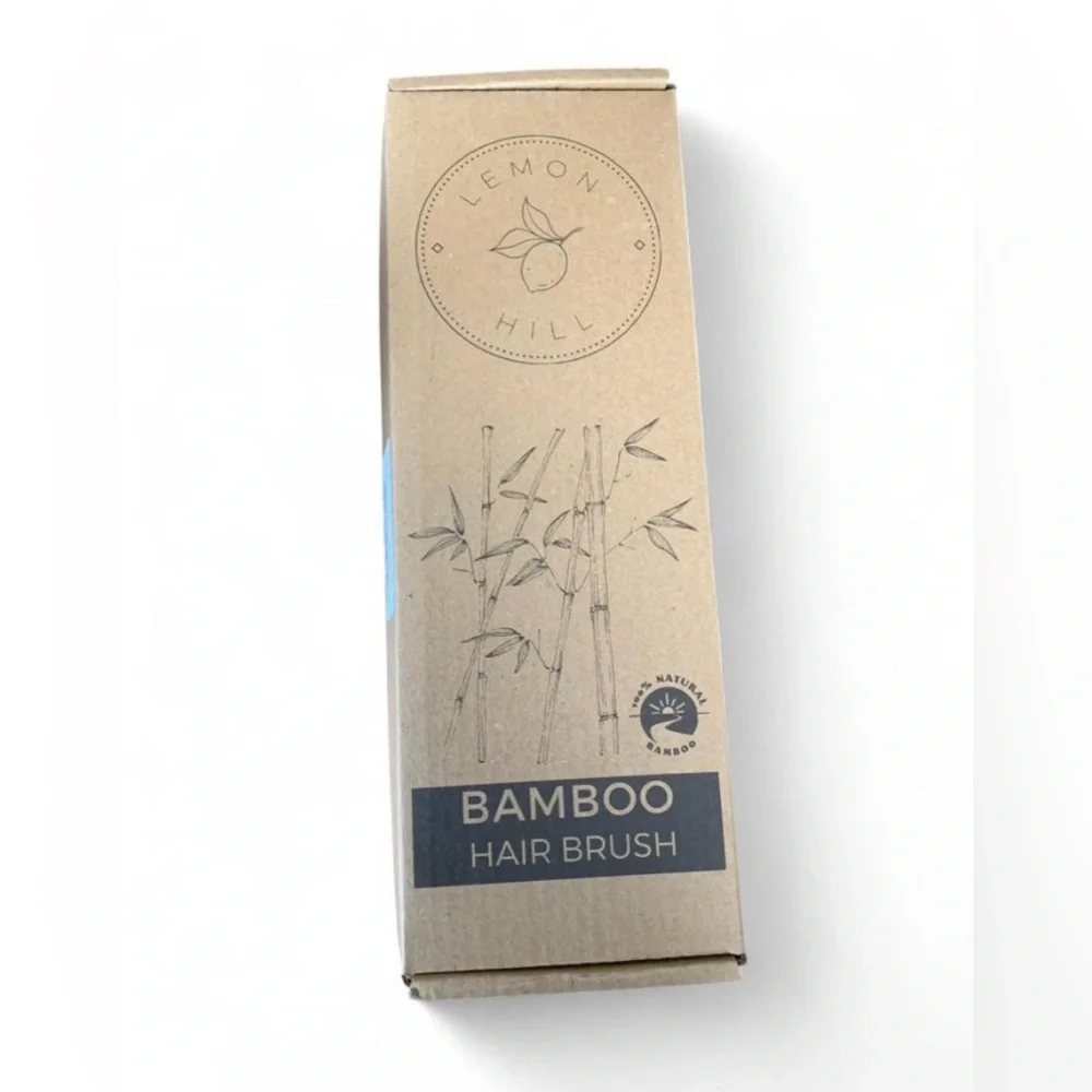 ✨ NEW Lemon Hill Bamboo Hair Brush - Eco-Friendly & Sustainable ✨